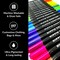 Fabric Markers, Permanent No-Bleed Fabric Pens for Clothes, Baby Clothes, Canvas, Upholstery, T-Shirts, Shoes, and More, 26 Piece Set for Artists and Kids, Ideal for Coloring and DIY Projects